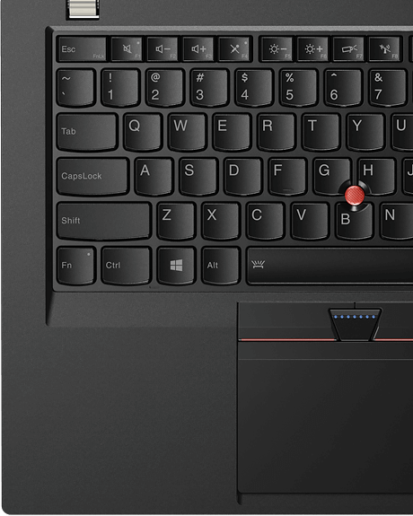 A ThinkPad T460s billentyűzet.