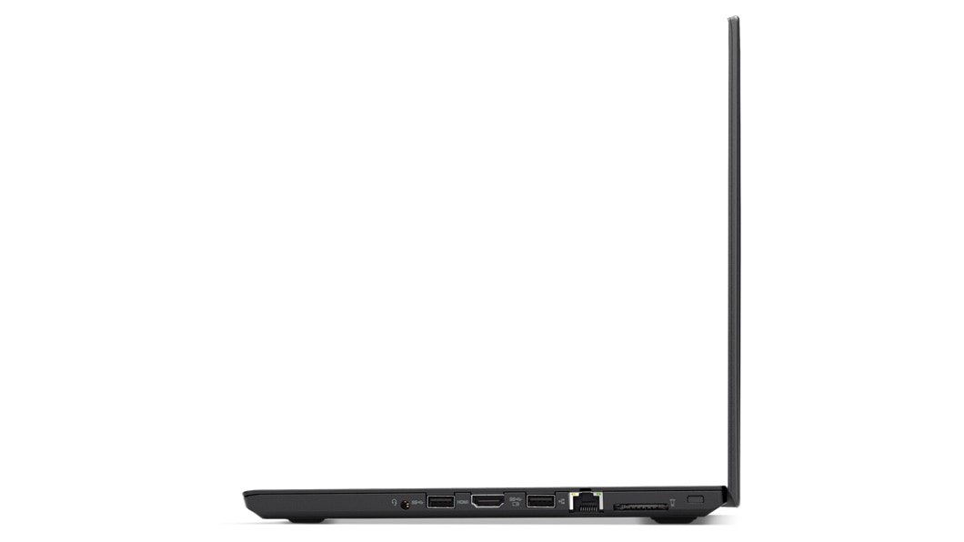 Lenovo Thinkpad T470 Right Side View Open 90 Degrees