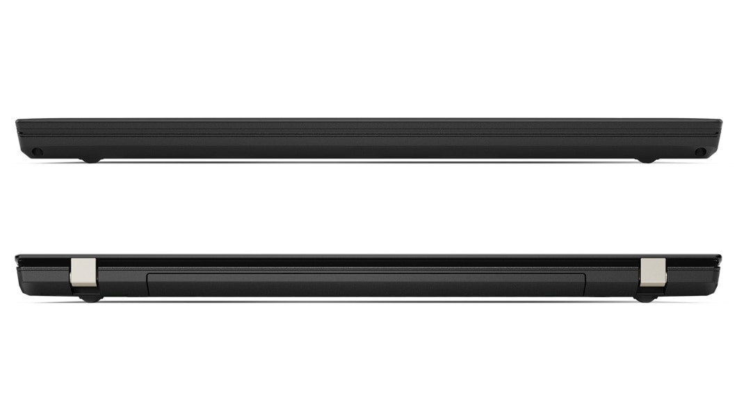 Lenovo ThinkPad T480 - Side-on view, showing laptop's thinness