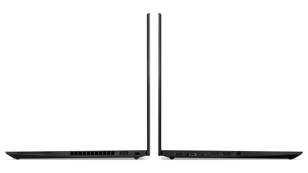 ThinkPad T495s, côte à côte