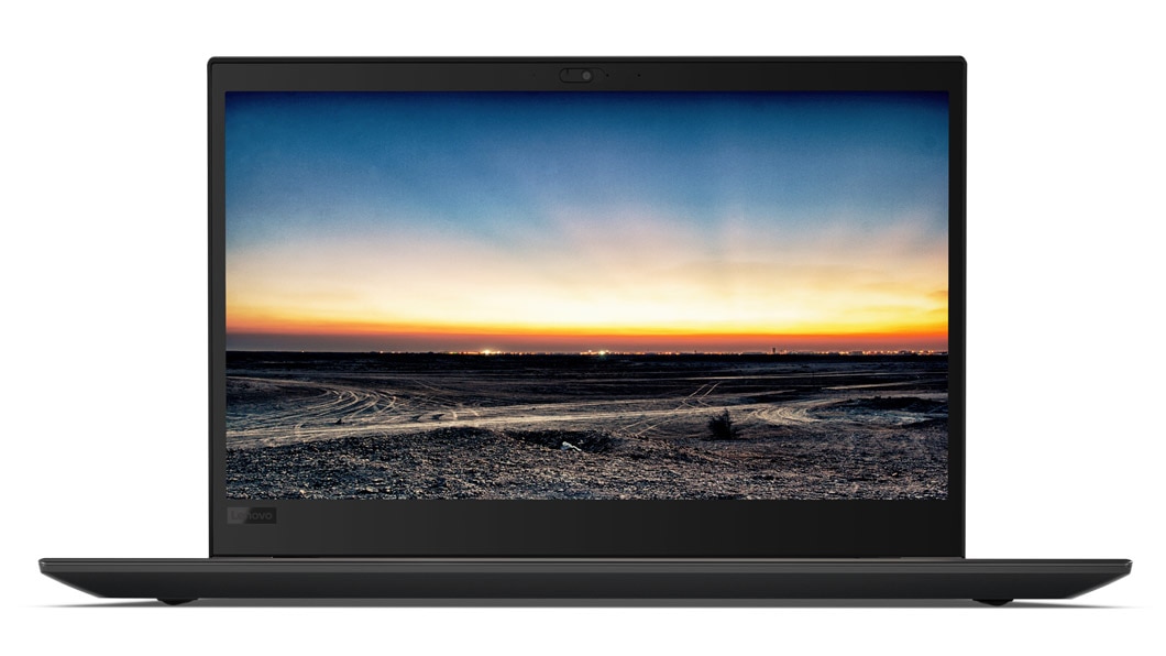 Lenovo ThinkPad T580 - Front-facing view, showing the brilliant 15