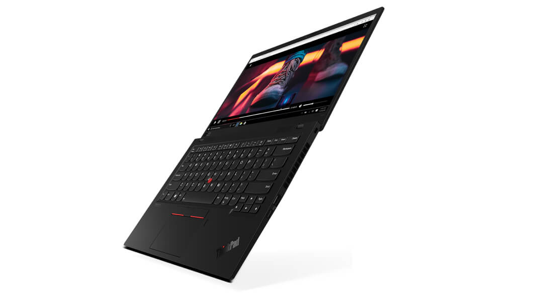 Lenovo ThinkPad X1 Carbon, 8e generatie, galerij 2, platliggend scharnier