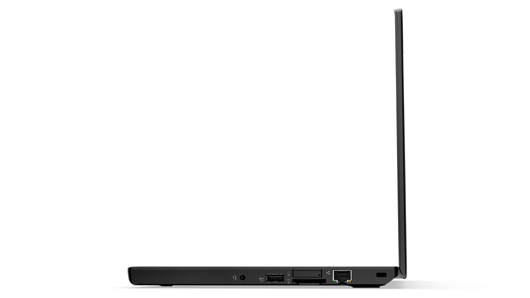 Lenovo ThinkPad X270 Right Side View Open 90 Degrees