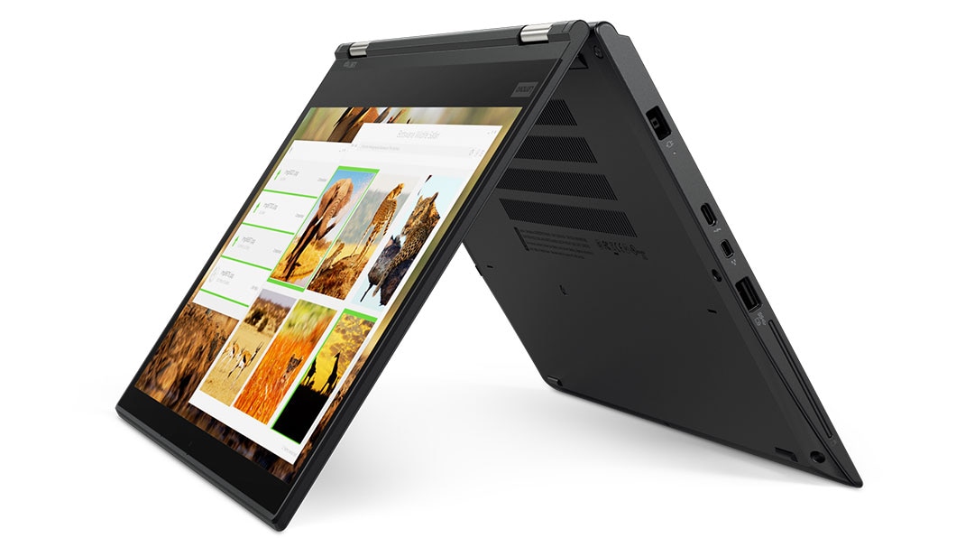 Lenovo ThinkPad X380 Yoga in Tent Mode