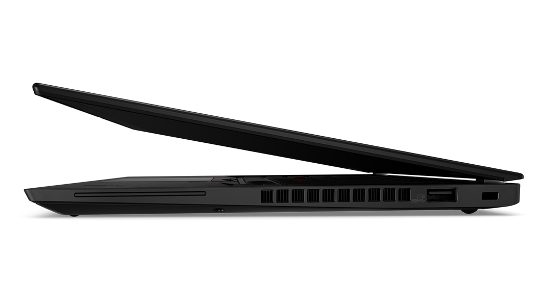 ThinkPad X395 folded side view