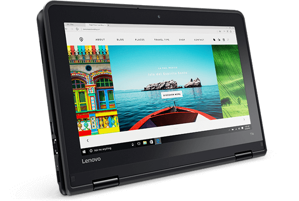 Lenovo ThinkPad Yoga 11e in Tablet Mode
