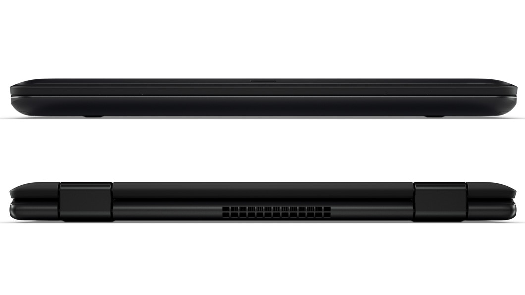 Lenovo ThinkPad Yoga 11e (4th Gen) Front and Back Views, Closed