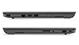 Thumbnail, two Lenovo V130 (14) laptops, closed cover, showing both right and left side ports and slots.