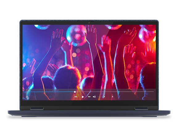 Yoga 6 Gen 6 (13″ AMD) Abyss Blue in laptop mode