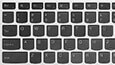 Lenovo Yoga 700 in silver, keyboard key detail thumbnail
