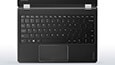 Lenovo Yoga 710 in black, overhead view of keyboard thumbnail