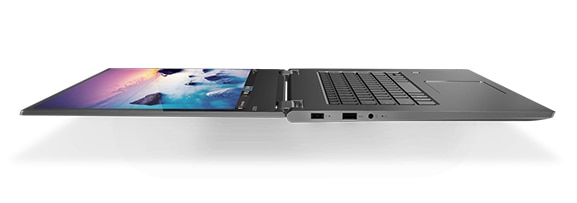 Yoga 730 15 laptop laying flat