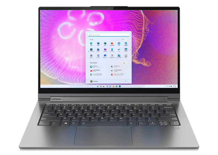 Lenovo Yoga C940 (14") 2-in-1 laptop, front view
