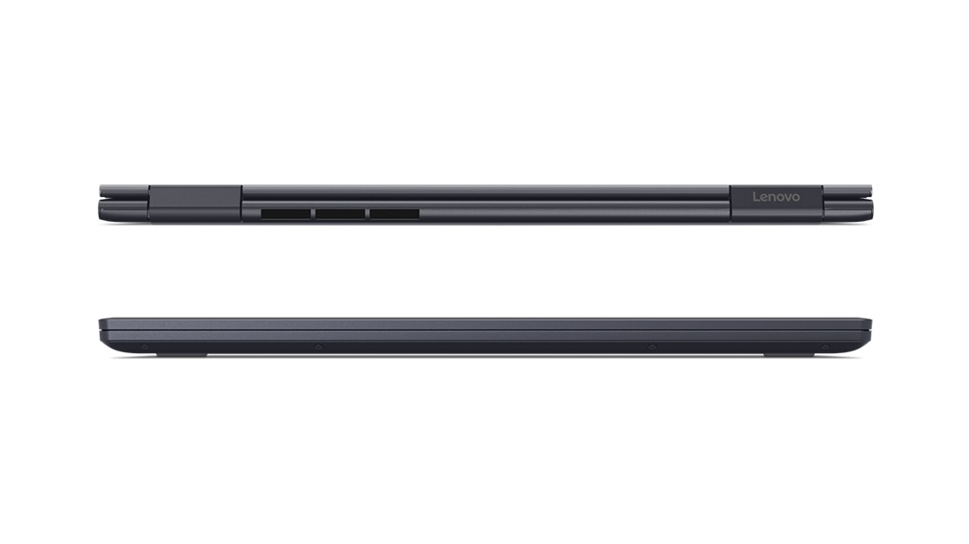 Front and rear view of closed Lenovo Yoga Chromebook C630