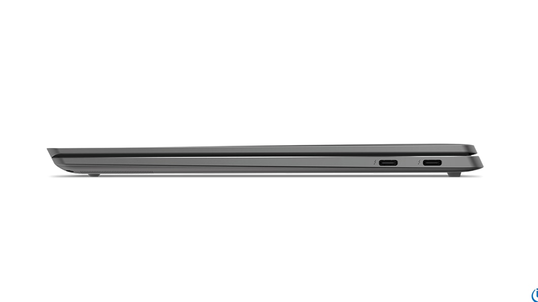 Lenovo Yoga S940 closed showing right side ports