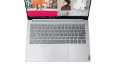 Silver Lenovo Yoga Slim 7 Pro 14 overhead view showing keyboard and part of display thumbnail image
