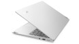 thumbnail image of Lenovo Yoga Slim 7i Pro 14 silver laptop side view with lid partially closed