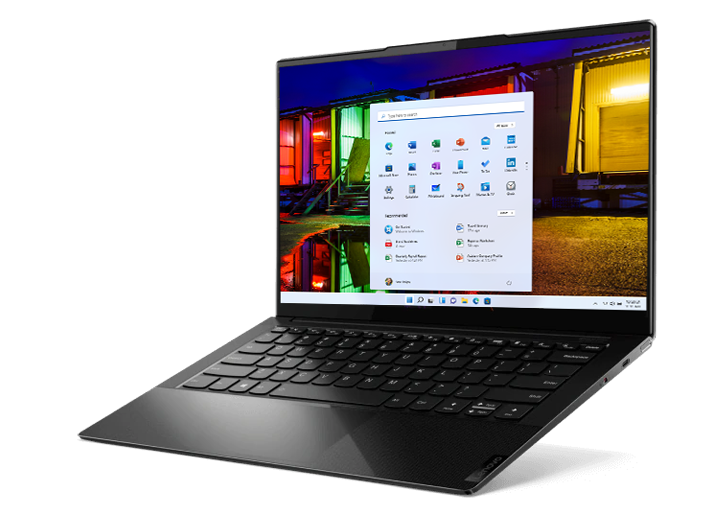 Lenovo Yoga Slim 9i laptop side view
