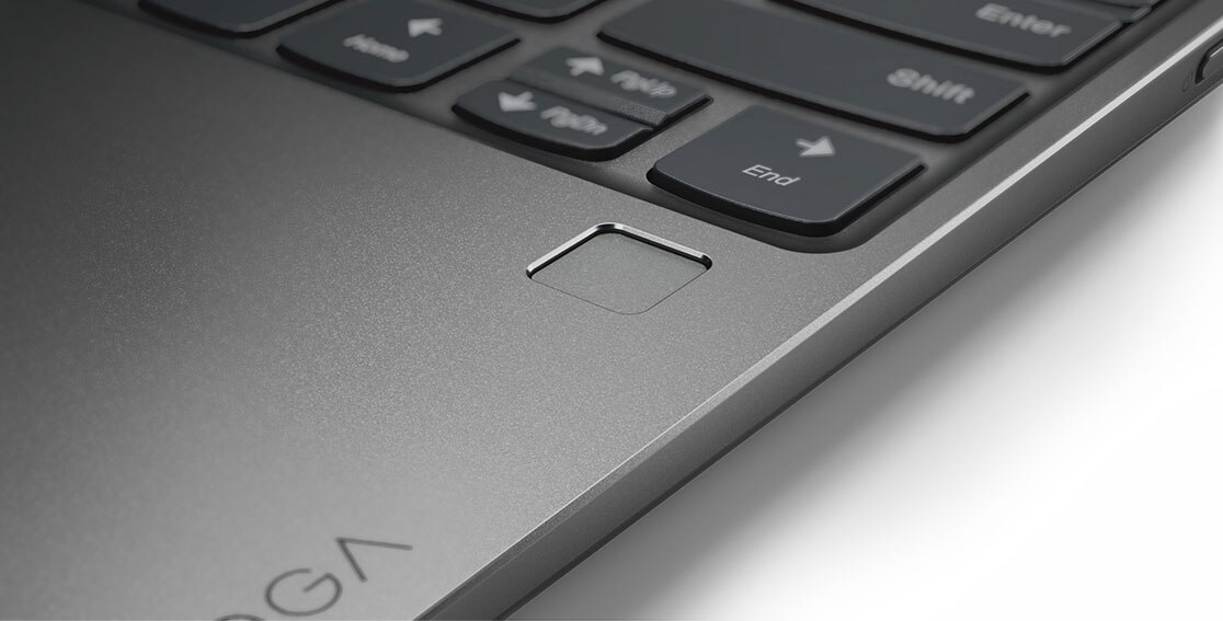 Lenovo Yoga 720 (12) fingerprint reader detail