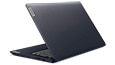  Thumbnail rear facing view of Lenovo IdeaPad 3 Gen 7 14” AMD, open 45 degrees and angled to show left side ports.