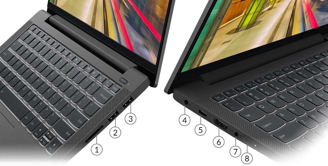 Порты и разъемы ноутбука Lenovo IdeaPad 5 (14, AMD)
