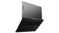 Legion 5 Gen 7 (15″ AMD) view of top and bottom panels from rear