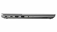 Thumbnail: Closed cover left-side profile of Lenovo ThinkBook 14 Gen 5 laptop.