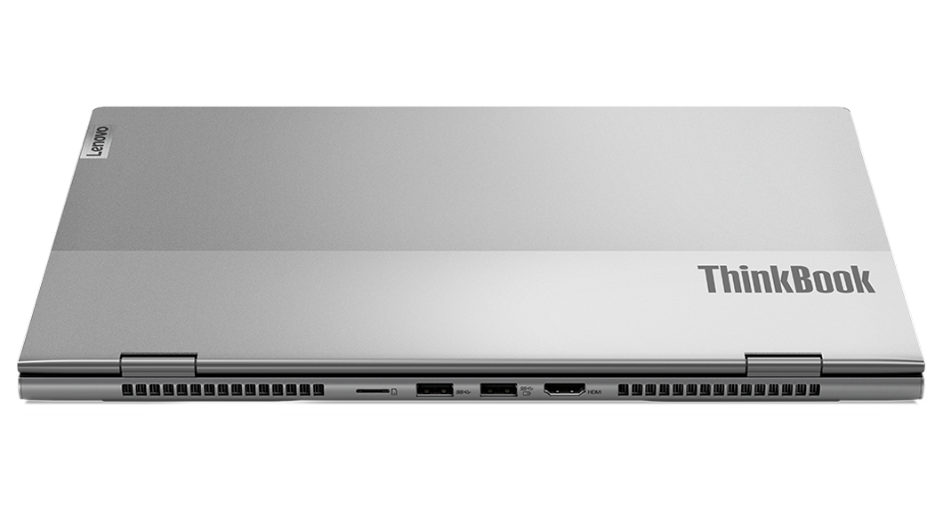Rear facing view of ThinkBook 14p Gen 3 (14