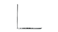 Thumbnail: Profile of Lenovo ThinkPad T14s Gen 2 laptop in Storm Grey open 90 degrees, showing left-side ports.