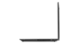 Thumbnail: Right-side view of ThinkPad T16 Gen 1 (16” AMD) laptop, opened 180 degrees, showing edges of display and keyboard