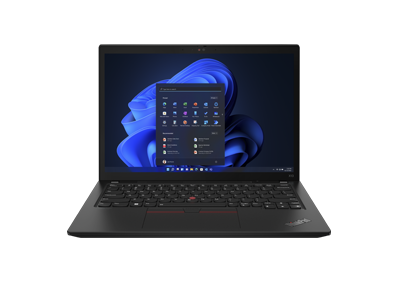 Front-facing Lenovo ThinkPad X13 Gen 3 (13
