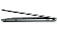 Right-side of Lenovo ThinkPad Z13 laptop open 10 degrees.