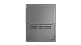 Thumbnail of Lenovo V15 Gen 2 (15” AMD) laptop – rear view from bottom, lid open flat