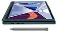 Yoga 6 Gen 8 laptop in tablet mode with display on and pen