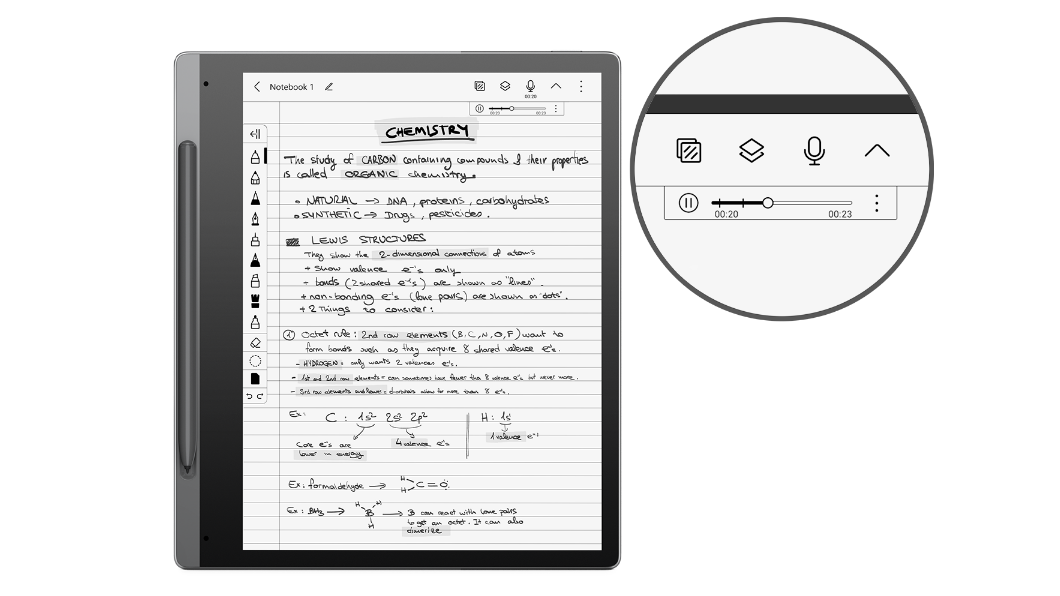 Lenovo Smart Paper, 10.3” E-ink display for note-taking, sketching, &  reading