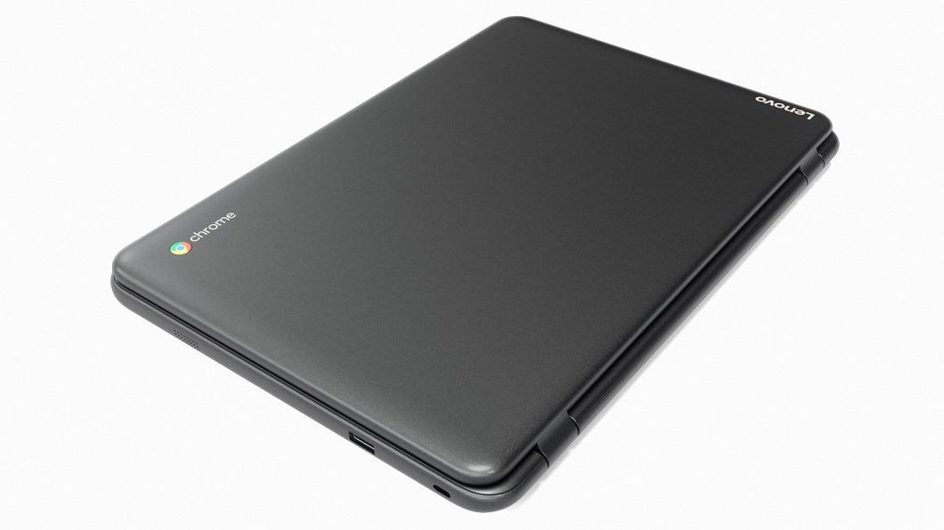Lenovo N42 Chromebook closed, top cover view