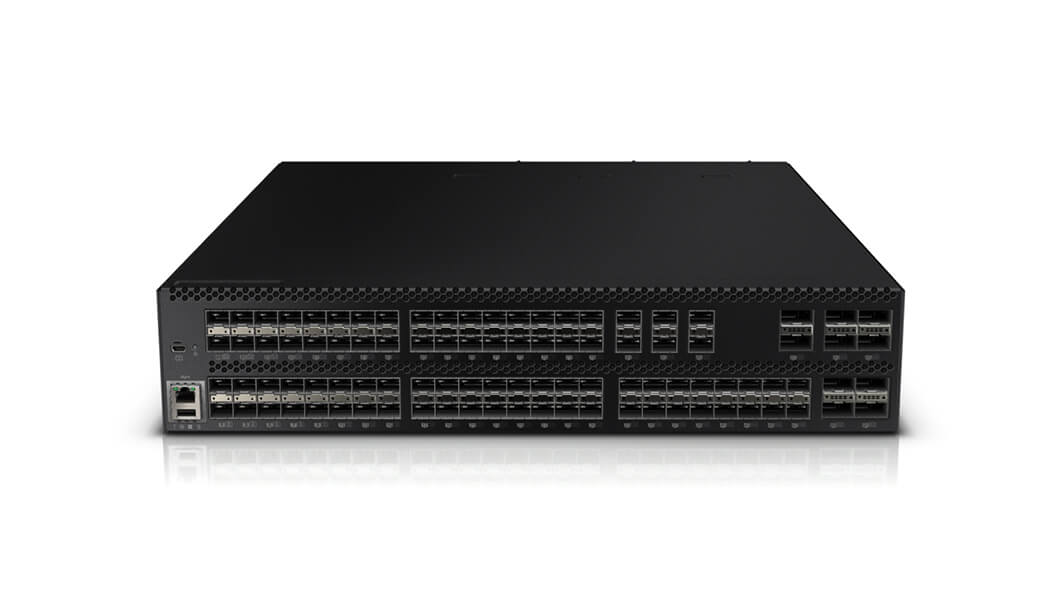 Lenovo RackSwitch G8296 Front View