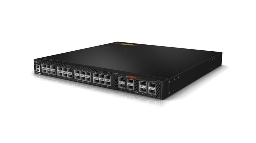 Lenovo RackSwitch G8332 Front Left Side View