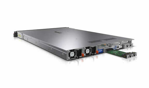 Lenovo ThinkServer RD550 Right Side Rear View 