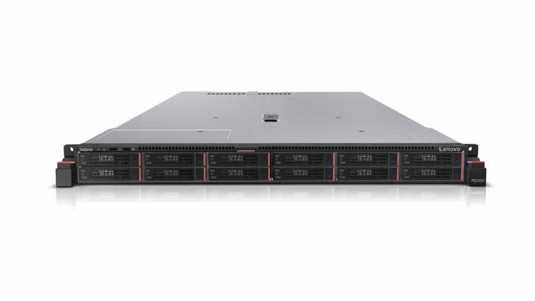 Lenovo ThinkServer RD550 Front View