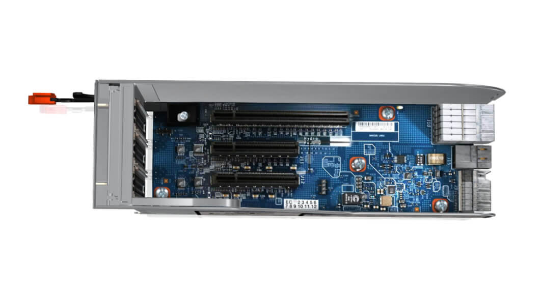 Lenovo System x3850 X6 Internal Motherboard View