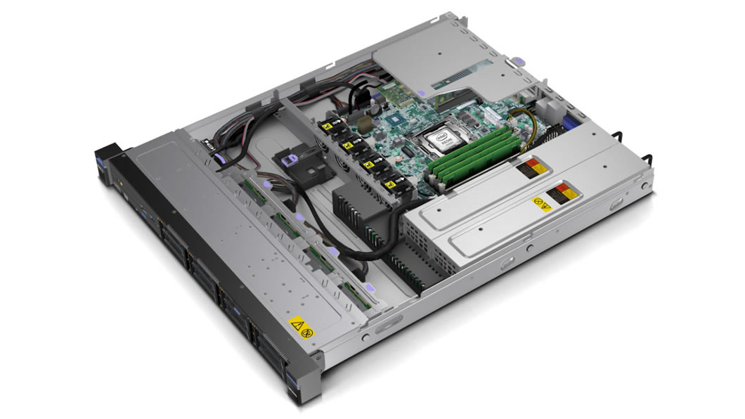 Lenovo System x3250 M5 Internal View