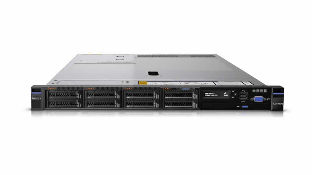 Lenovo System x3550 M5 Front View
