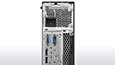 Lenovo ThinkCentre M900 SFF Desktop, back upper half view showing ports thumbnail