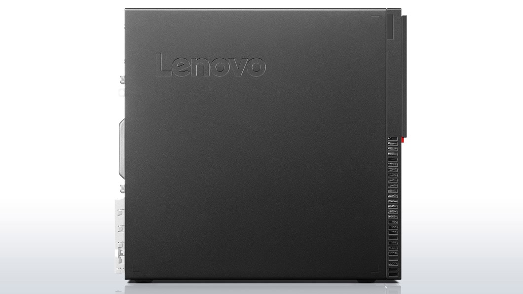 Lenovo ThinkCentre M900 SFF Desktop, left side view