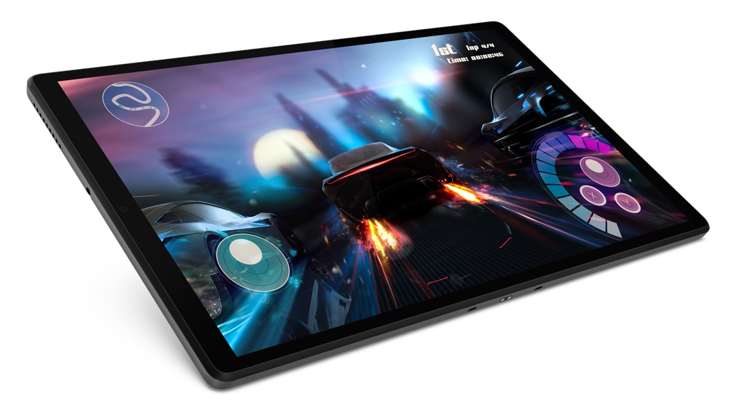 View of Lenovo Smart Tab M10 FHD Plus (2nd Gen) display in tablet mode