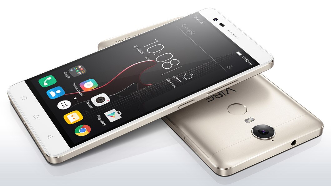 Lenovo Smartphone Vibe K5 Note Front and Back