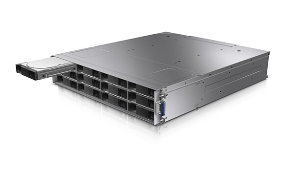 Lenovo Storage E1012 Hot Swap Drive Bays