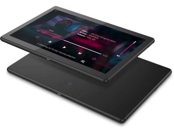  Lenovo Tab M10 HD 10.1 Tablet, Android 9.0, 32GB Storage,  Quad-Core Processor, WiFi, Bluetooth, ZA4G0078US, Slate Black : Electronics