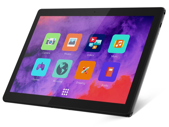 Lenovo Tab M10 HD 10.1 Tablet, Android 9.0, 32GB Storage, Quad-Core  Processor, WiFi, Bluetooth, ZA4G0078US, Slate Black